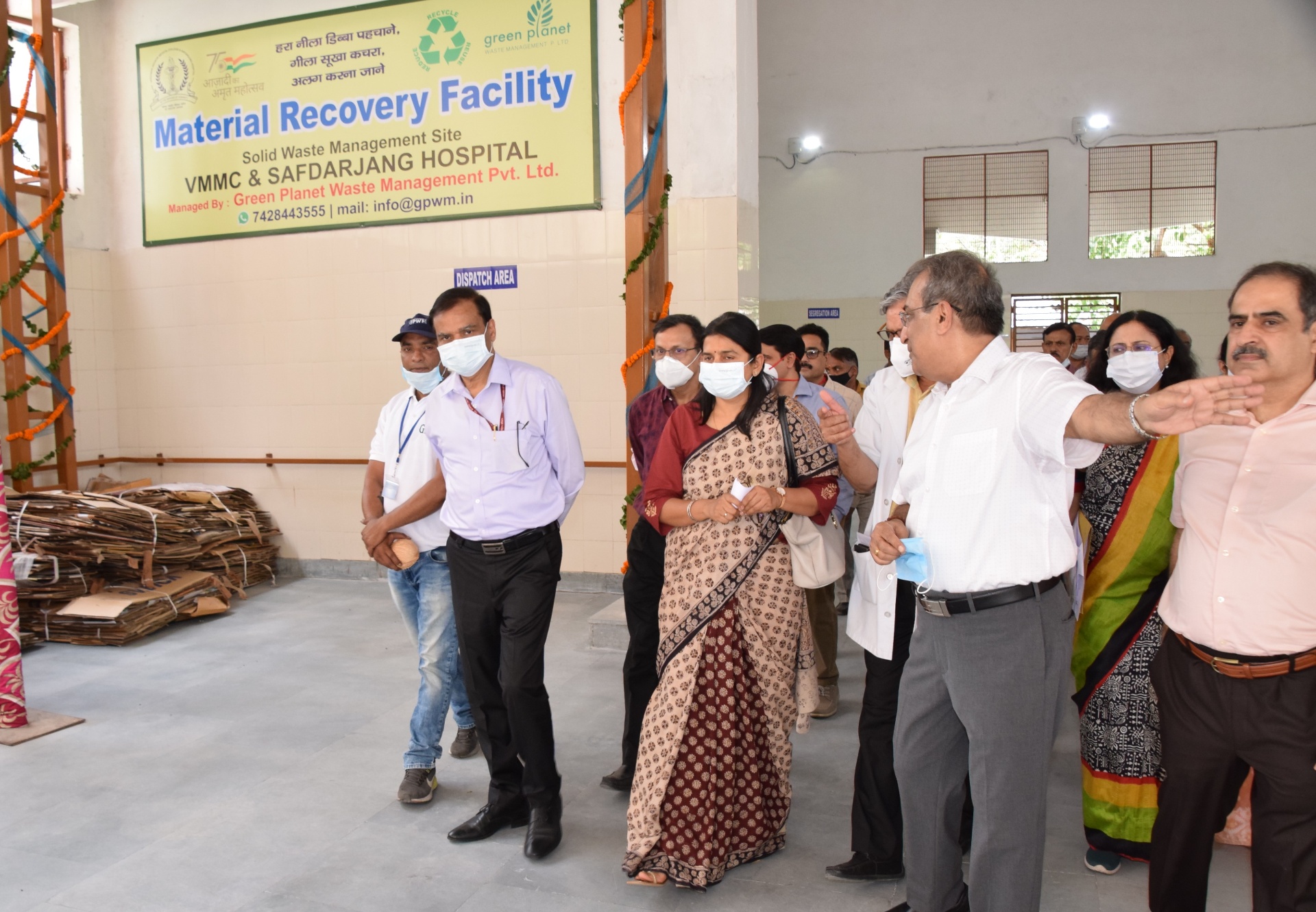Material Recovery Facility at VMMC & Safdarjung Hospital