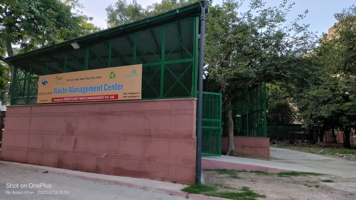 Waste Management Centre at Central Vista, Kartavya Path